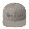 Picture of A+O Snapback Hat (Heather Grey)