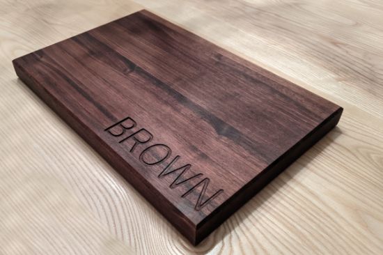Picture of Personalized Walnut Cutting Board